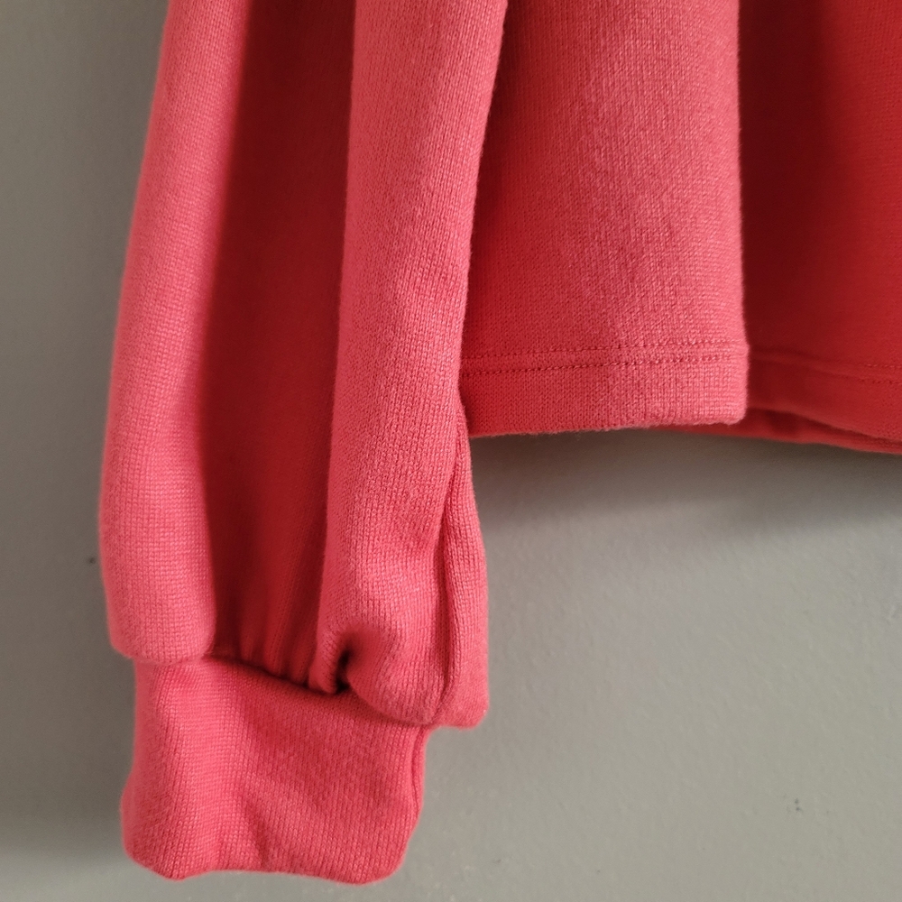 NWT Joe Fresh Jillian Harris Comfy Flowy Ruffle Hem Long Sleeve Shirt Top Medium - Picture 5 of 12